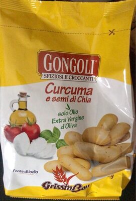 Gongoli curcuma e semi di chia