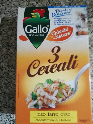 Gallo Riso 3 Cereali Riso / Far / Orzo GR800