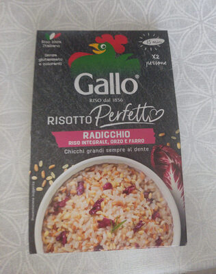 Risotto Perfetto radicchio, riso integrale, orzo e farro