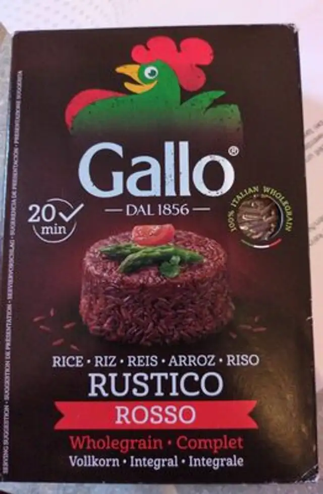 Red Rice front packaging