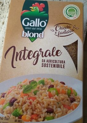 Riso integrale front packaging