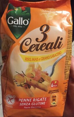 Penne rigate 3 cereali