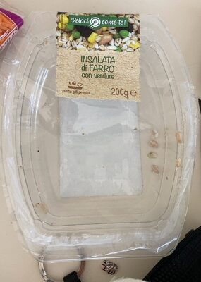 Insalata di farro con verdure