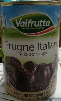 Prugne Italiane allo sciroppo
