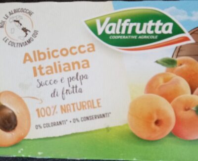 Albicocca italiana succo e polpa di frutta