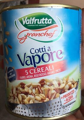 5 ceteali cotti al vapire