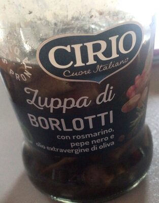 Zuppa di borlotti front packaging
