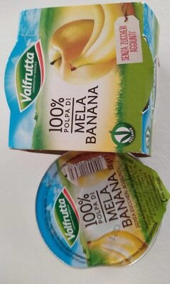 Polpa di mela e banana