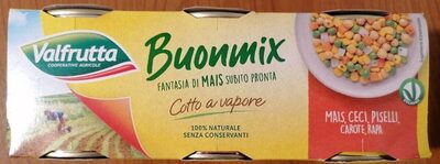 Buonmix mais ceci piselli carote rapa