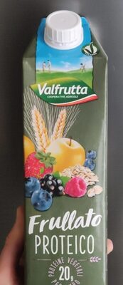 Frullato proteico mela bosco avena