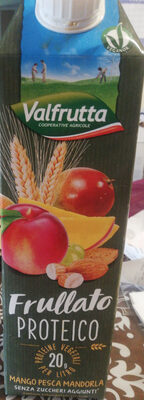 Frullato Proteico MANGO PESCA MANDORLA