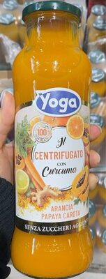 Il centrifugato con curcuma