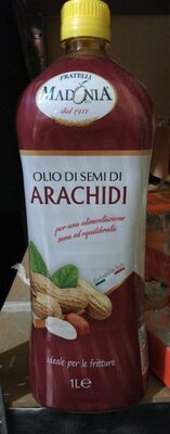 Olio di semi di arachidi
