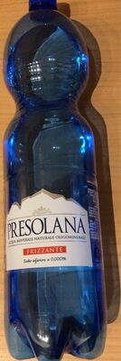 Acqua frizzante front packaging