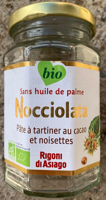 Nocciolata Pâte À Tartiner Au Cacao Et Noisettes