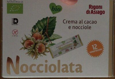 Nocciolata front packaging
