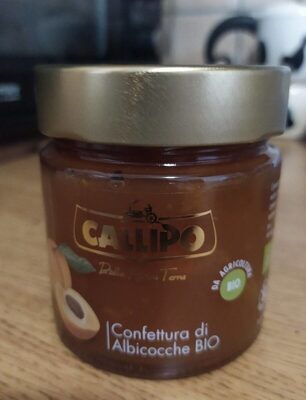 Confettura di albicocche BIO front packaging