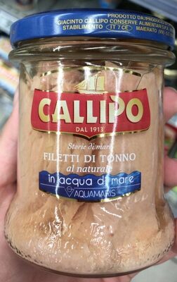 Filetti di tonno al naturale