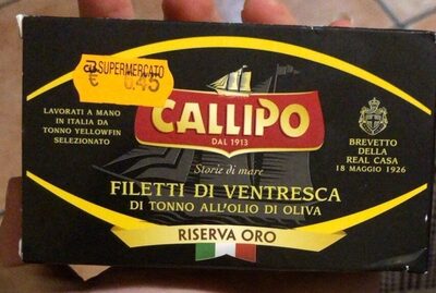 Filetti di ventresca