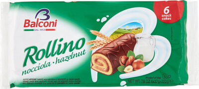 Balconi Rollino Hazelnut front packaging