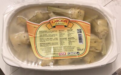 Carciofi alla romana front packaging