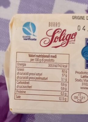 Burro di panna fresca Italiana