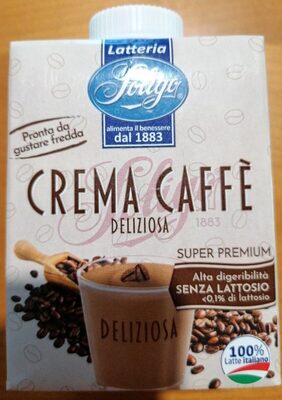 Crema caffe front packaging