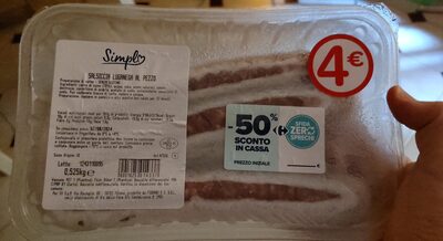 Salsiccia luganega al pezzo