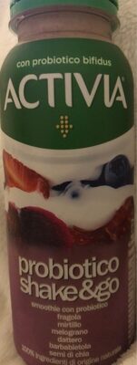 Probiotico shake front packaging