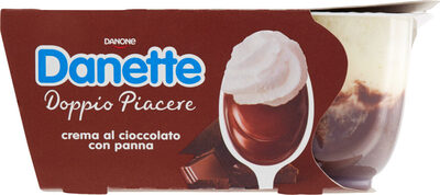 Doppio piacere crema al cioccolato con panna