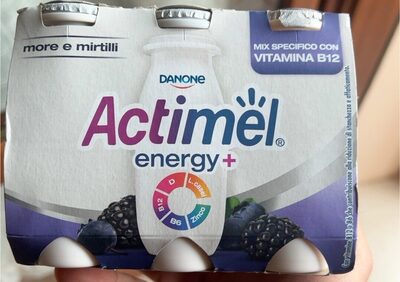 actimel energy+ more e mirtilli