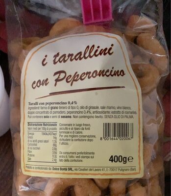 I taralli i con peperoncino