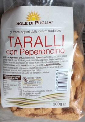 Taralli con peperoncino