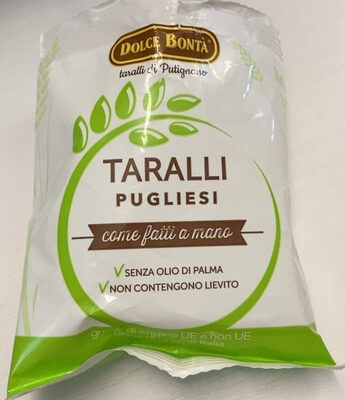 Taralli pugliesi front packaging