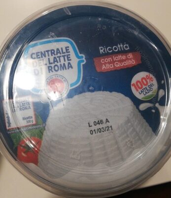 Ricotta front packaging