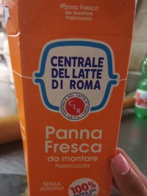 Panna fresca front packaging