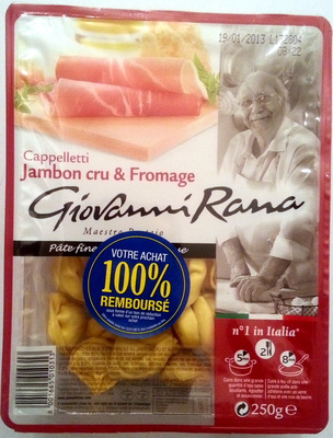 Cappelletti - Jambon cru & Fromage