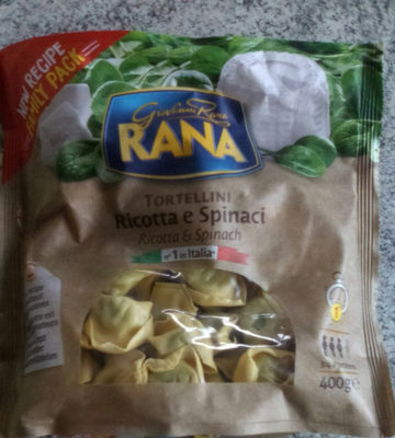 Tortellini Ricotta & Spinach front packaging