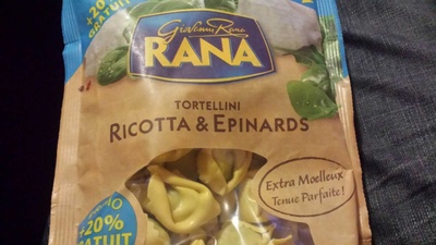 Tortellini Ricotta & Epinards +20% gratuit