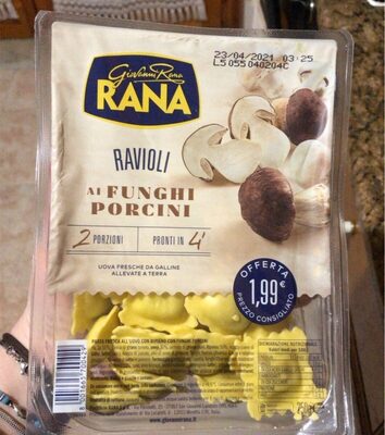 Ravioli ai funghi porcini