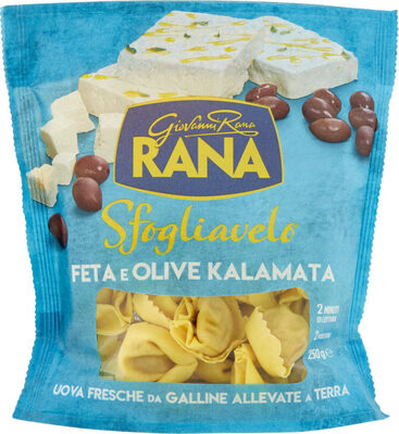 Sfogliavelo feta e olive kalamata front packaging