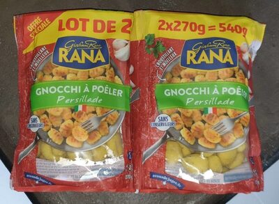 Gnocchi a poêler persillade front packaging
