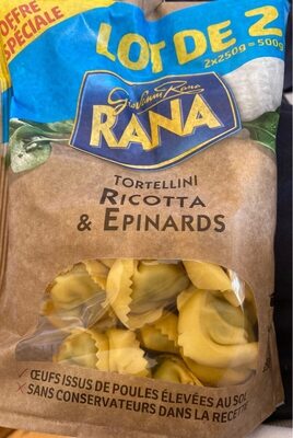 Tortellino à la ricotta & epinards