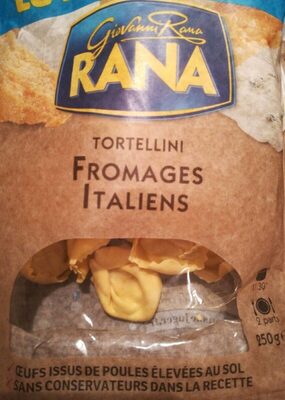 Tortellini Fromages italiens front packaging