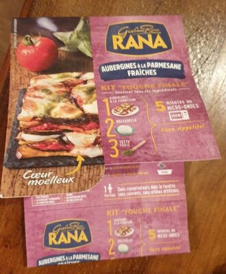 Aubergines à la parmesane fraîche