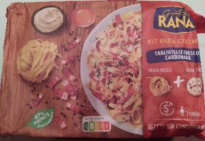 Kit para Cocinar Tagliatelle Frescos Carbonara