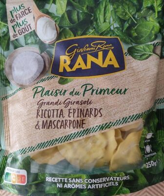 Grandi Girasoli - Ricotta, Epinards & Mascarpone