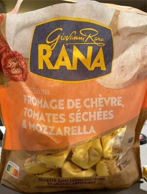 Tortellini fromage de chevre, tomates séchées & mozzarella