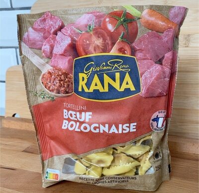 Tortellini boeuf bolognaise front packaging