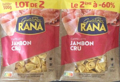 Cappelletti Jambon cru lot de 2